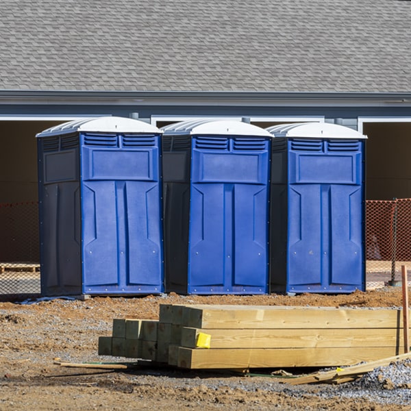 are there any options for portable shower rentals along with the porta potties in Lecontes Mills